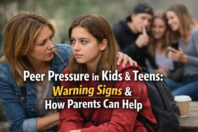 Peer Pressure in Kids and Teens: Warning Signs and How Parents Can Help