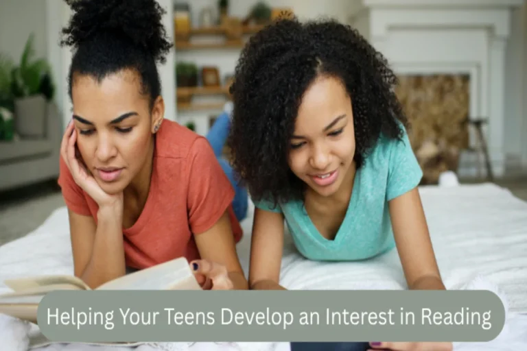 help your teen develop a love for reading
