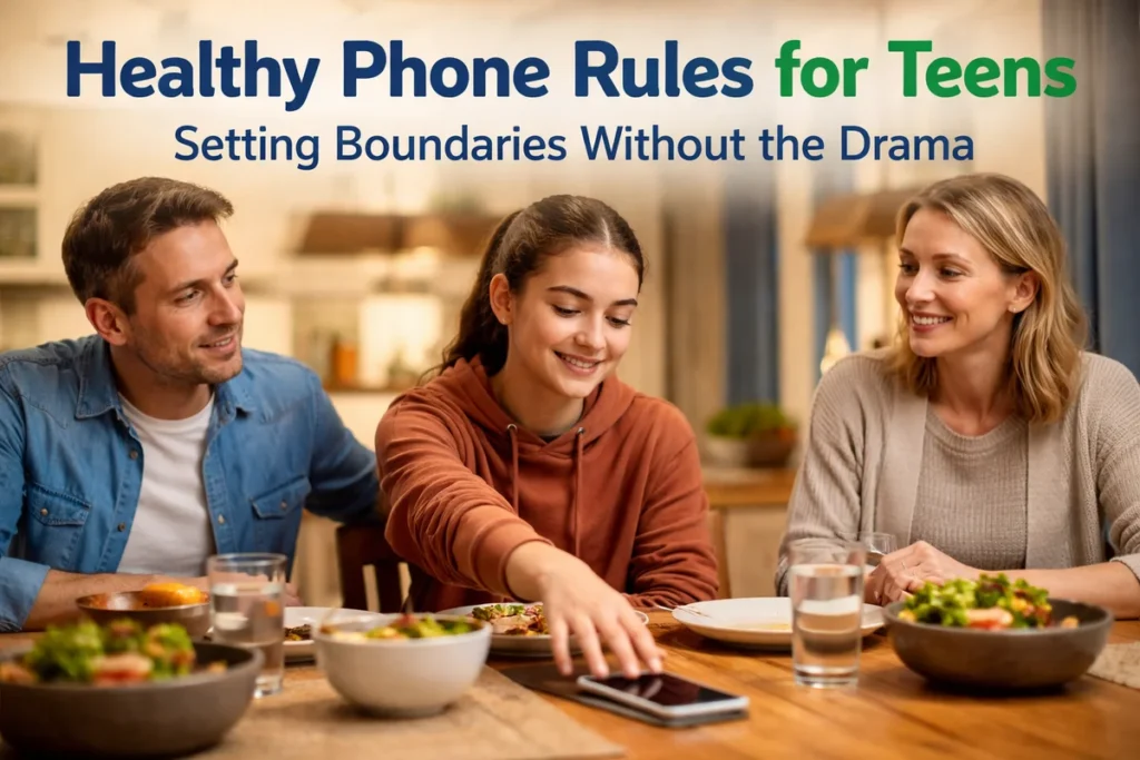 healthy phone rules for teens